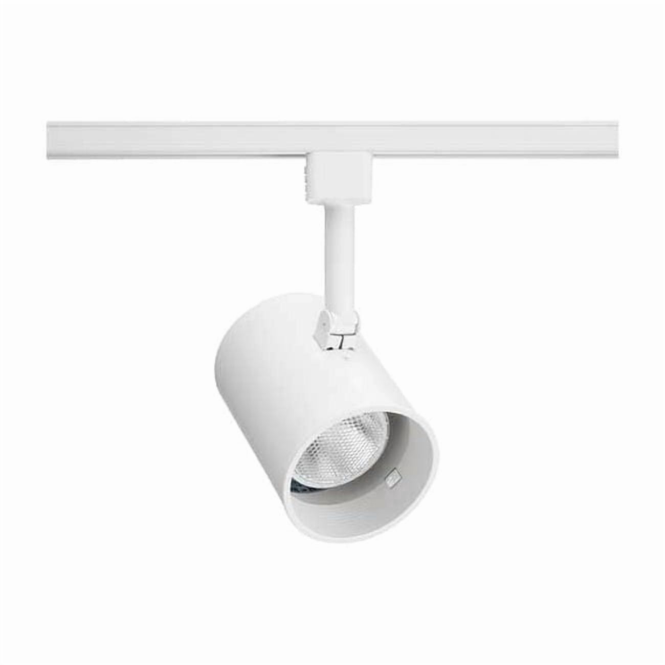 Juno Lighting Track Light Head, Cylinder, Wht/Wht, 3.5 in  R521 WHB WH