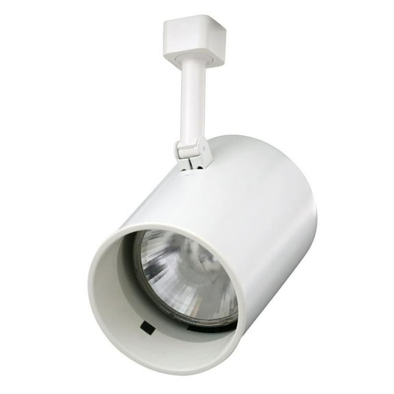 Juno Lighting Track Light Head,Cylinder,Wht/Wht,4.5in R522 WHB WH