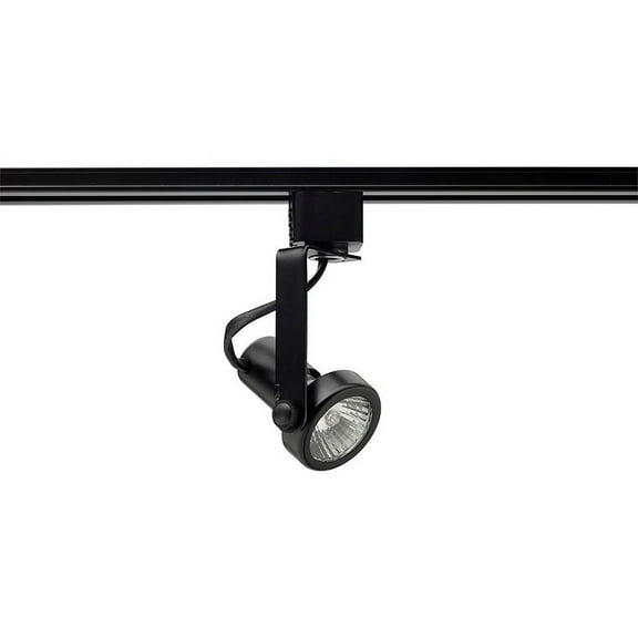 Juno Track-Lite Black Gimbal Ring GU10 Track Head