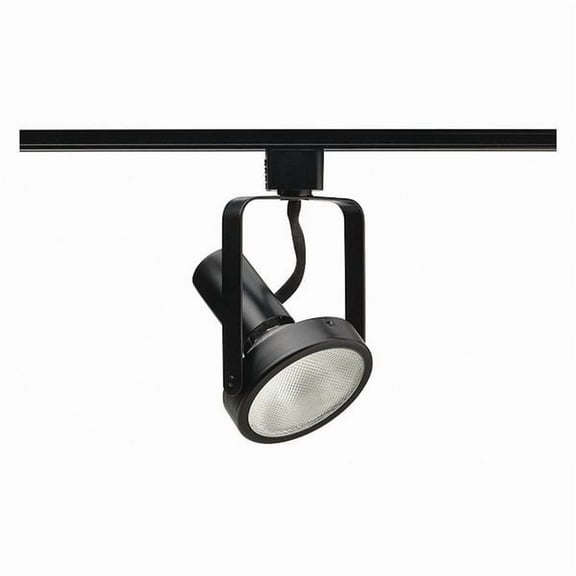 Juno Lighting Track Lighting Head,Gimbaled,Blk,3 7/8in R533 BL