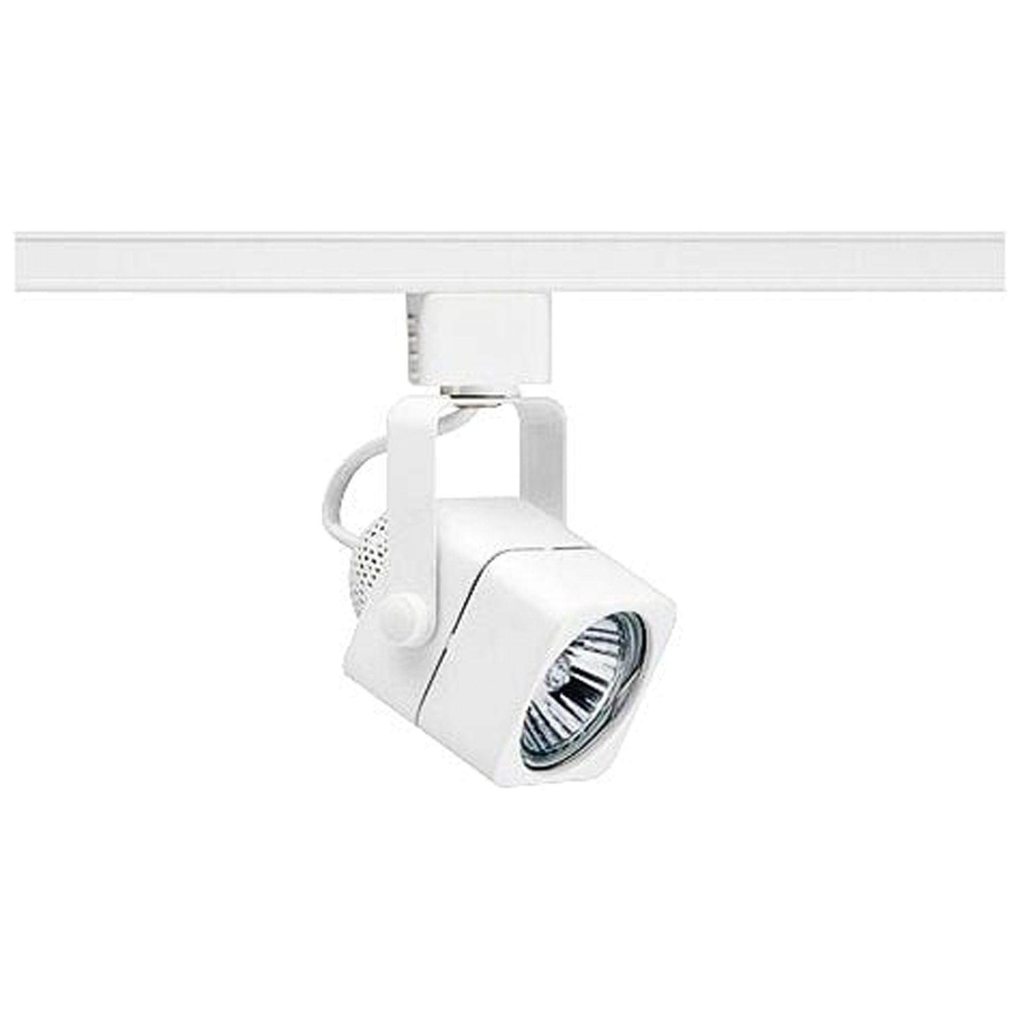 Juno Lighting Track Lighting Head,Gimbaled,Wht,2 1/4in R714 WH