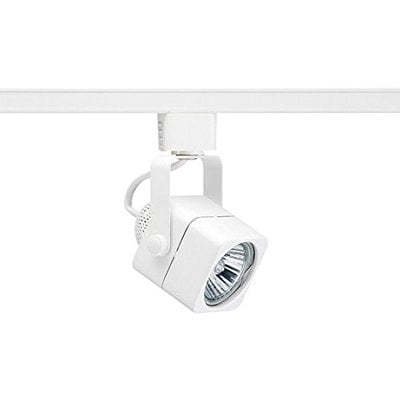 Juno Trac-Lites 50 Watt GU10 White Cast Cube Track Head