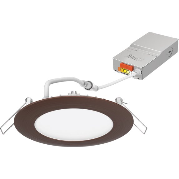 Juno Lighting WF4 SWW5 90CRI ORB M6 Contractor Select Wafer 4" Wide Switchable Cct