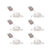 Juno Lighting WF6 DREG SM ALO20 SWW5 90CRI CP6 MW M2 Contractor Select Wafer 6" Wide