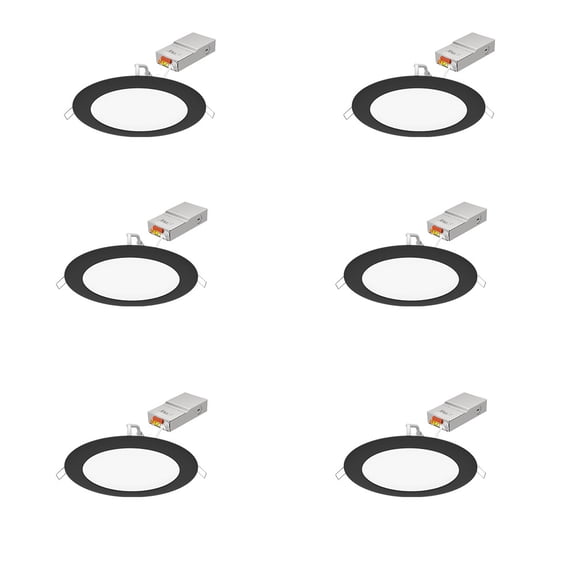 Juno Lighting Wf6 Sww5 90Cri Cp6 M2 Contractor Select Wafer 6" Wide Switchable Cct