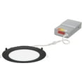 thumbnail image 1 of Juno Lighting Wf6 Sww5 90Cri M6 Led Canless Recessed Fixture - Black, 1 of 9