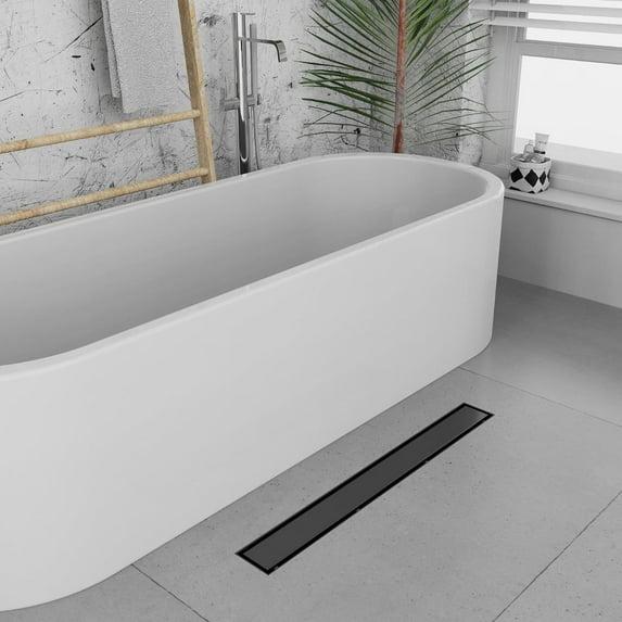 Juno New Design Stainless Steel LED Shower Linear Drain
