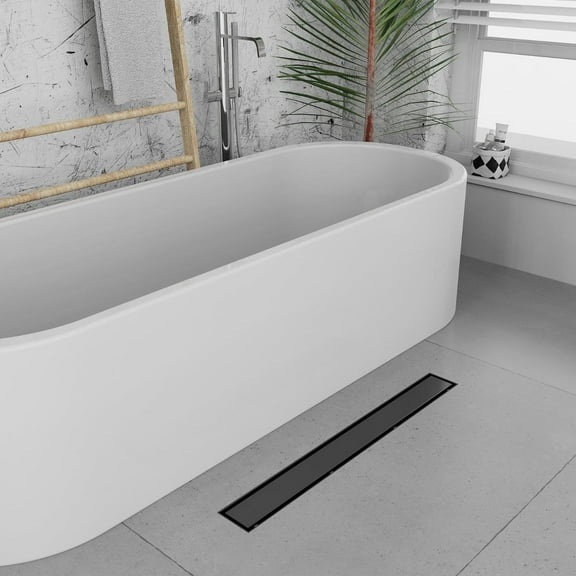 Juno New Design Stainless Steel LED Shower Linear Drain