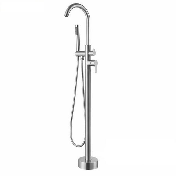 Juno New Pedestal Standing Shower With Handheld Shower And 2 Way Mixing Faucet