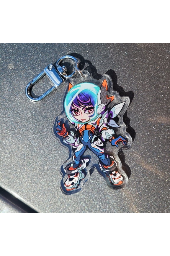 Juno - Overwatch 2 Acrylic Keychain (1 keychain)