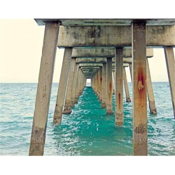 Juno Pier Poster Print by Lisa Hill Saghini - 11 x 14 - Small