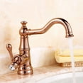 thumbnail image 1 of Juno Stylish Crystal Handle Single Hole Bathroom Faucet, 1 of 1