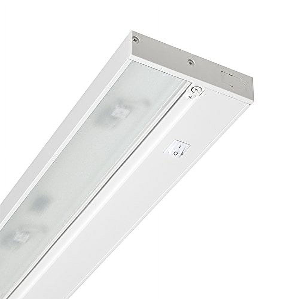Modern White Glass LED Wall Light Fixture