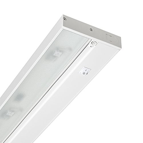 Modern White Glass LED Wall Light Fixture