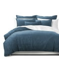 thumbnail image 1 of Juno Velvet Bluebell Comforter Set Twin, 1 of 5