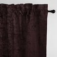 thumbnail image 1 of Juno Velvet Bordeaux Pole Top Drapery Panel - Pair 50"x144", 1 of 1