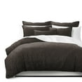 thumbnail image 1 of Juno Velvet Chocolate Comforter Set Twin, 1 of 5