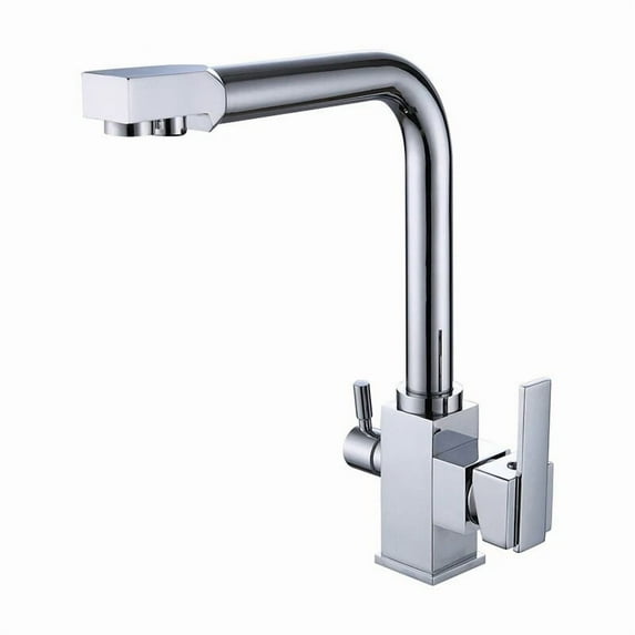 Juno Water Filter Chrome 3 Way Kitchen Sink Faucet