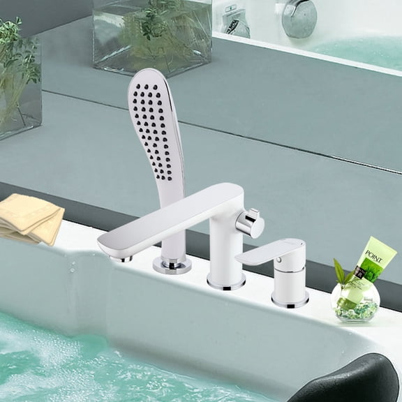Juno Water Saving Bath Shower Waterfall Mixer Faucet