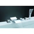 thumbnail image 1 of Juno Waterfall Roman Tub Faucets with Handheld Shower, 1 of 1