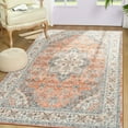 thumbnail image 1 of Junovo 4'x6'Rugs for Living Room Boho Rug Floor Carpet,Orange, 1 of 7