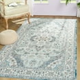 thumbnail image 1 of Junovo 6'x9'Rugs for Living Room Boho Rug Floor Carpet,Light Blue, 1 of 7