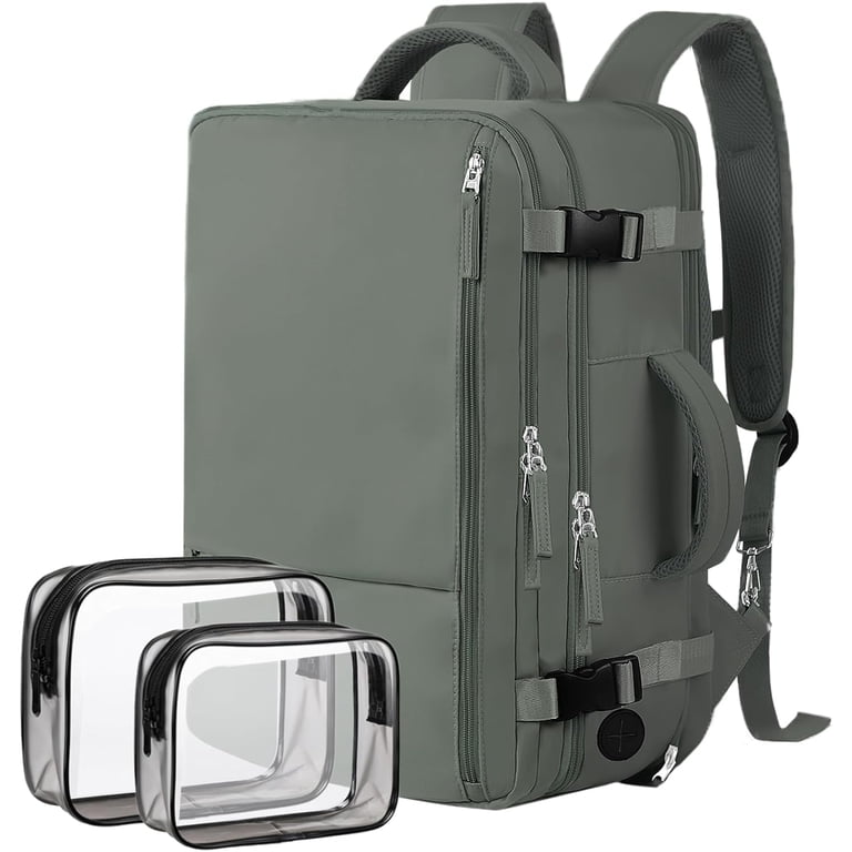 Junovo Extra Large Travel Backpack,Carry On Backpack,17 Inch Laptop Backpack ,Hiking Backpack,School Bag,Olive Green - Walmart.com