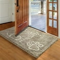 thumbnail image 1 of Junovo Indoor Door Mat Rug Super Absorbent Doormats for Muddy Shoes Dog Paws,Non Slip Bathroom Floor Mats,24"x36"Khaki, 1 of 8