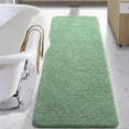 thumbnail image 1 of Junovo Soft Bathroom Rug Runner Absorbent Microfiber Bath Rugs for Bathroom Non Slip Bath Mat for Tub, Shower Floor,24"x60",Matcha Green, 1 of 6