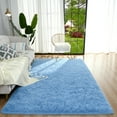 Junovo Super Soft Fluffy Area Rugs Modern Shag Rug for Bedroom Living Room,Cute Carpets for Kids ...
