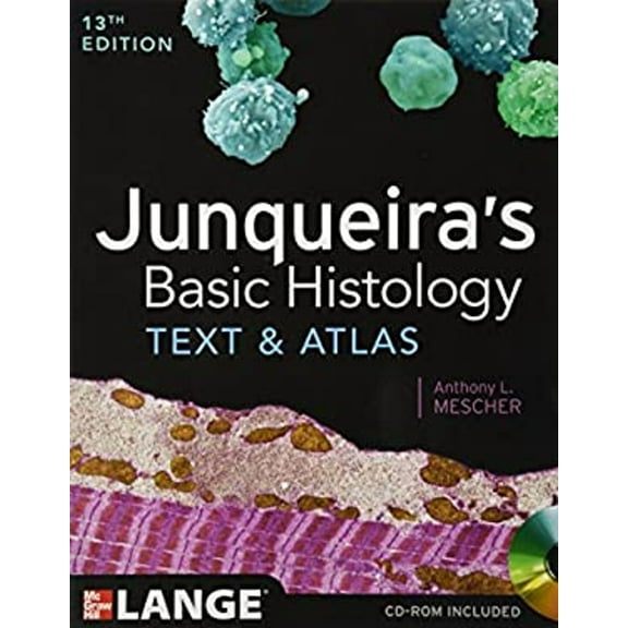Pre-Owned Junqueira's Basic Histology: Text and Atlas, Thirteenth Edition (Paperback) 0071780335 9780071780339