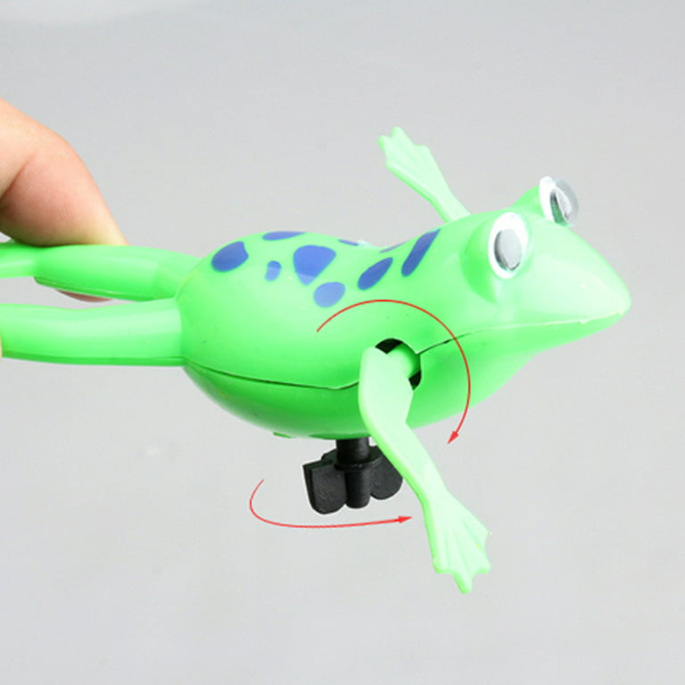 Juntful Swimming Frog Battery Operated Pool Bath Cute Toy Wind-Up