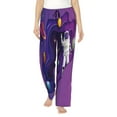 thumbnail image 1 of Junzan Astronaut Women'S Pajama Pants Drawstring Comfy Sleep Bottoms With Pockets, 1 of 9