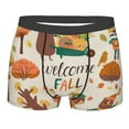 thumbnail image 1 of Junzan Autumn In The Forest Welcome Fall Mens Underwear Boxer Briefs For Men’s - X-Large, 1 of 9