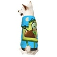 thumbnail image 1 of Junzan Avocado With Glasses Dog Hoodie Puppy Sweater Sweatshirt,Cold Weather Coat Pet Clothes for Dog Cat-Xx-Large, 1 of 9