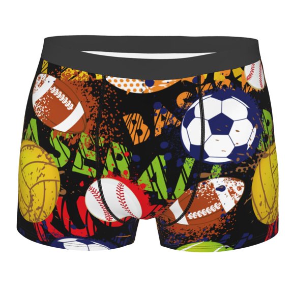 Junzan Balls Mens Underwear Boxer Briefs For Men’s - X-Large