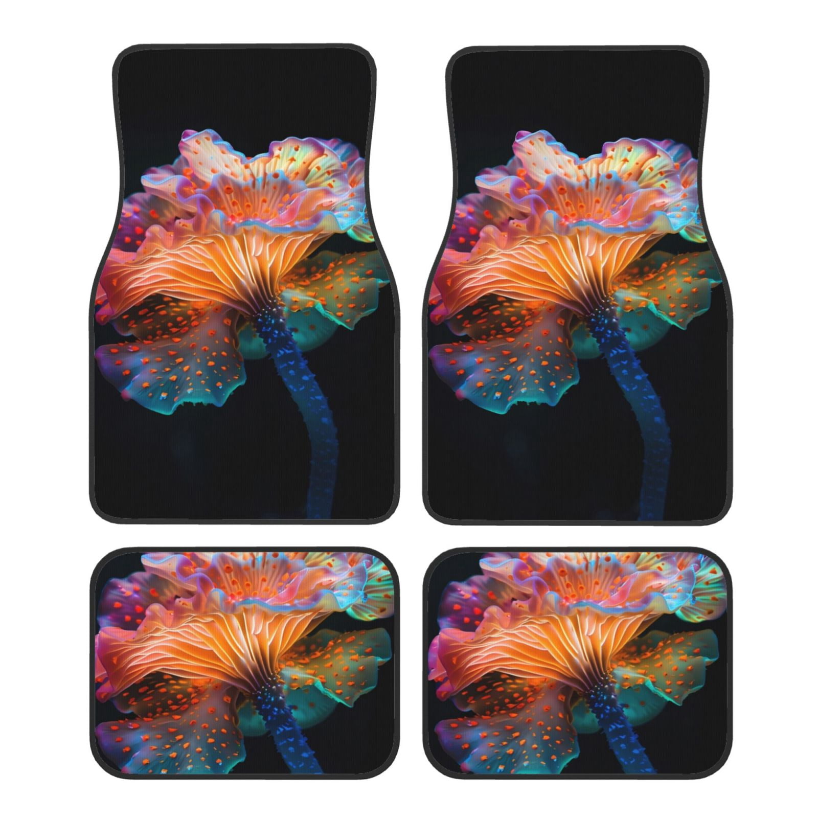 Junzan Bioluminescent Underwater Flower for Car Floor Mats,Car Carpet ...