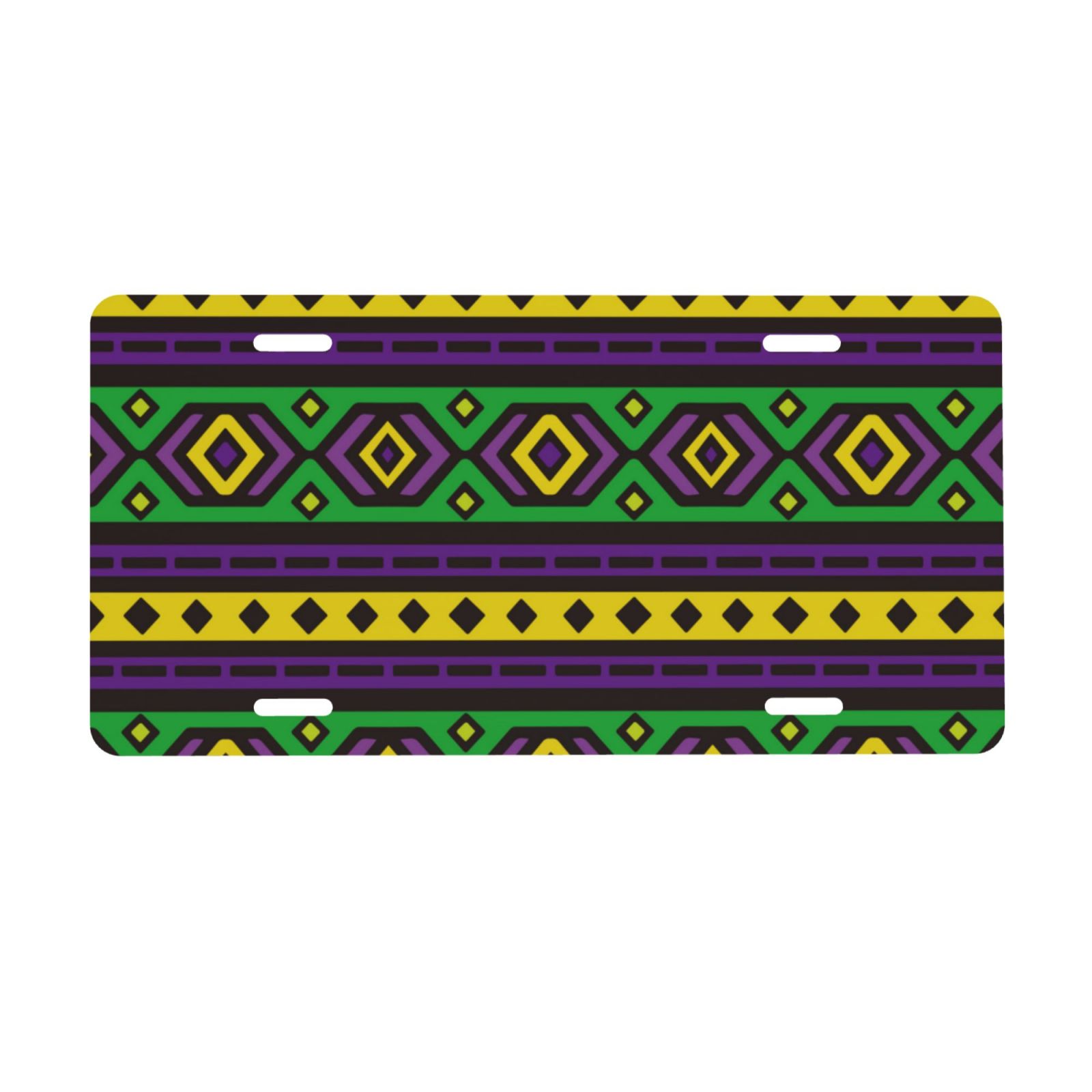 Junzan Carnival Mardi Gras Front License Plate Covers Decorative Car ...