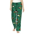 thumbnail image 1 of Junzan Cartoon Air Transportation Women'S Pajama Pants Drawstring Comfy Sleep Bottoms With Pockets, 1 of 9
