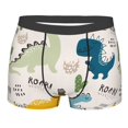 thumbnail image 1 of Junzan Childish Dinosaur Mens Underwear Boxer Briefs For Men’s - Xx-Large, 1 of 9