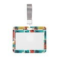 thumbnail image 1 of Junzan Colorful Hawaii Palms ID Badge Holder with Windows Key Card Work Badge Sleeve for Office, School, Factory, ID Credit Cards, Proximity Key Cards, 1 of 6
