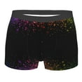 thumbnail image 1 of Junzan Colorful Sparkling Mens Underwear Boxer Briefs For Men’s - Small, 1 of 9