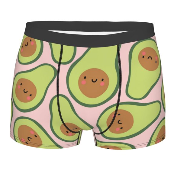 Junzan Cute Avocado Mens Underwear Boxer Briefs For Men’s - Xx-Large