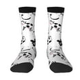 thumbnail image 1 of Junzan Cute Cow And Milk Stains Mens Funny Socks For Men Women Colorful Fun Novelty Crew Patterned Socks, 1 of 9
