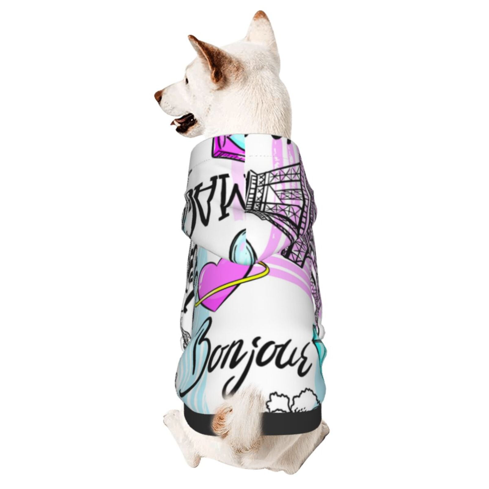 Between the Sunset Mountains Pet Dog Hoodie