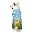 thumbnail image 1 of Junzan Dog Hoodie Puppy Sweater Sweatshirt,Cold Weather Coat Pet Clothes For Dog Cat-Happy Easter, 1 of 8