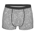 thumbnail image 1 of Junzan Glittersilver Mens Underwear Boxer Briefs For Men’s - Xx-Large, 1 of 9