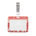 thumbnail image 1 of Junzan Gnomes Hold The Letters LOVE ID Badge Holder with Windows Key Card Work Badge Sleeve for Office, School, Factory, ID Credit Cards, Proximity Key Cards, 1 of 6