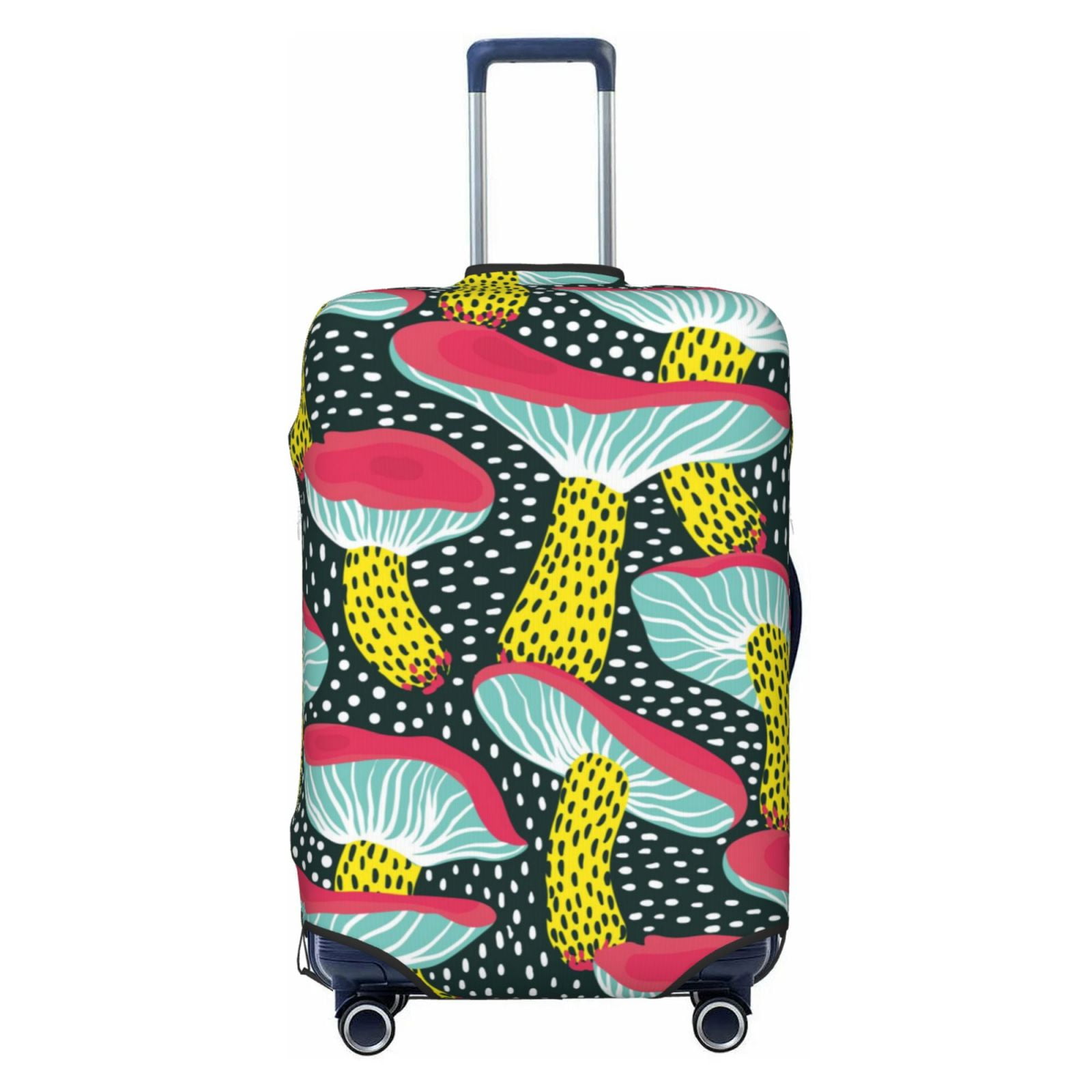 Dandelion Blue Pattern Print Luggage Cover Protector main image 0