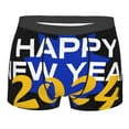 thumbnail image 1 of Junzan Happy New Year 2024 (6) Mens Underwear Boxer Briefs For Men’s - Xx-Large, 1 of 9